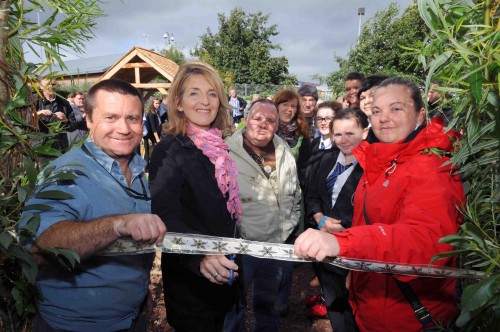 Kay Adams opens Crownpoint Community Garden